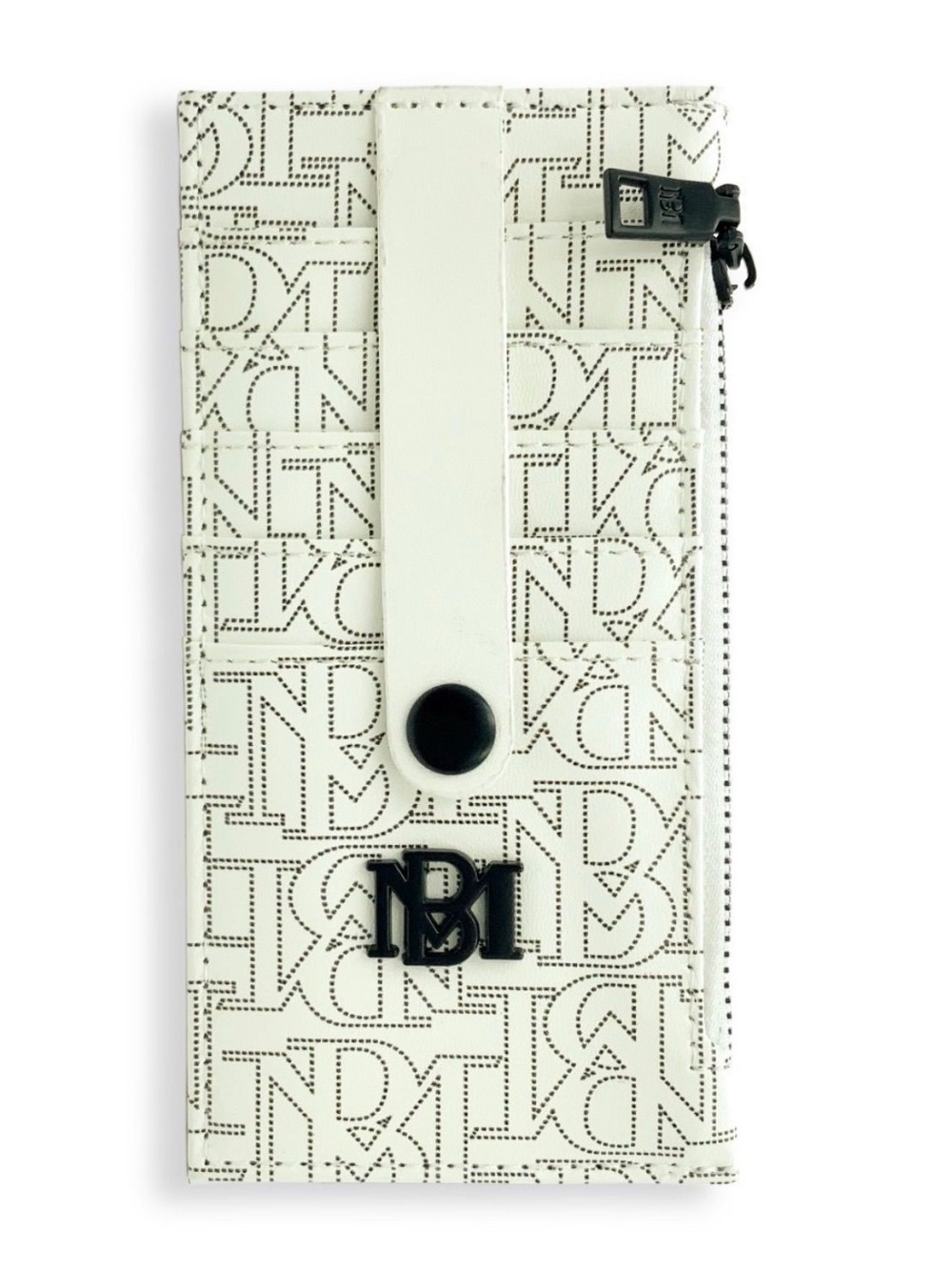 Badgley Mischka Credit Card Holder Wallet in Biege NWT